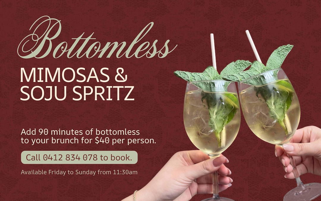 Bottomless Mimosas / Soju Spritz